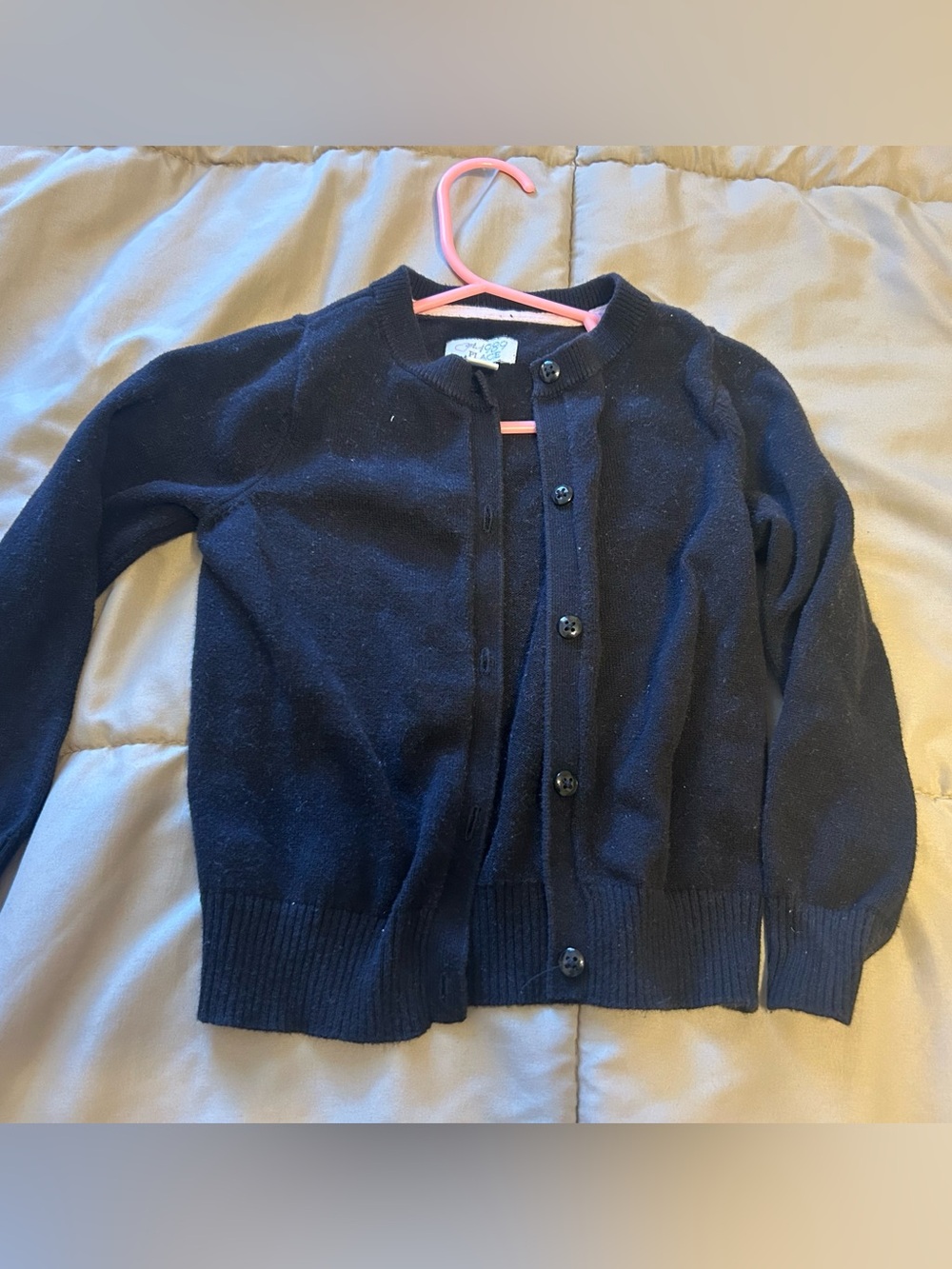Bundle & Save. Girls' size 4  black Crewneck cardigan Sweater